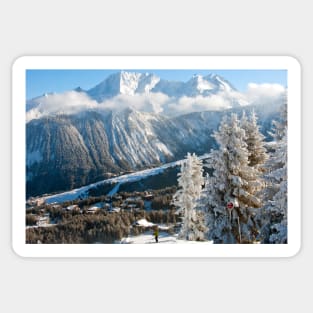 Courchevel 1850 3 Valleys French Alps France Sticker